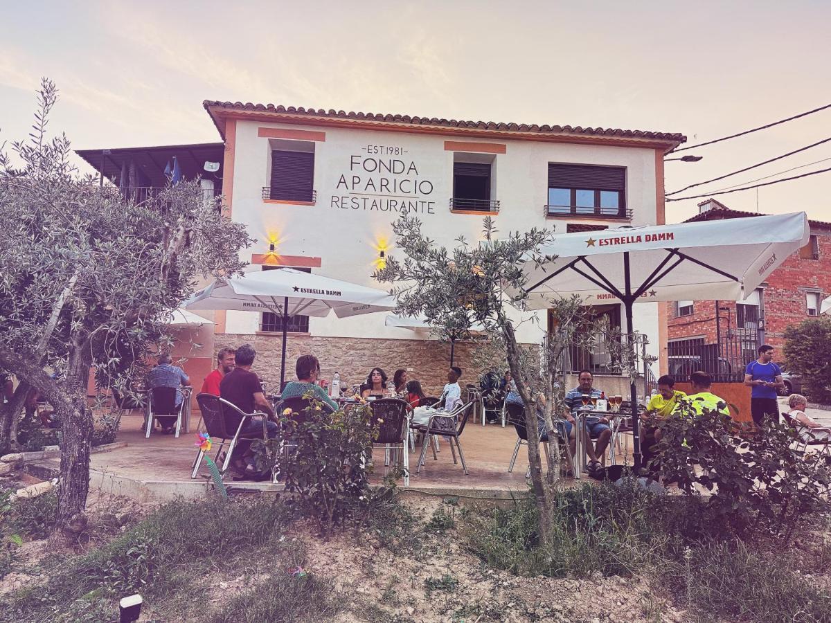 Hotel Fonda Aparicio Fuentespalda Exteriér fotografie